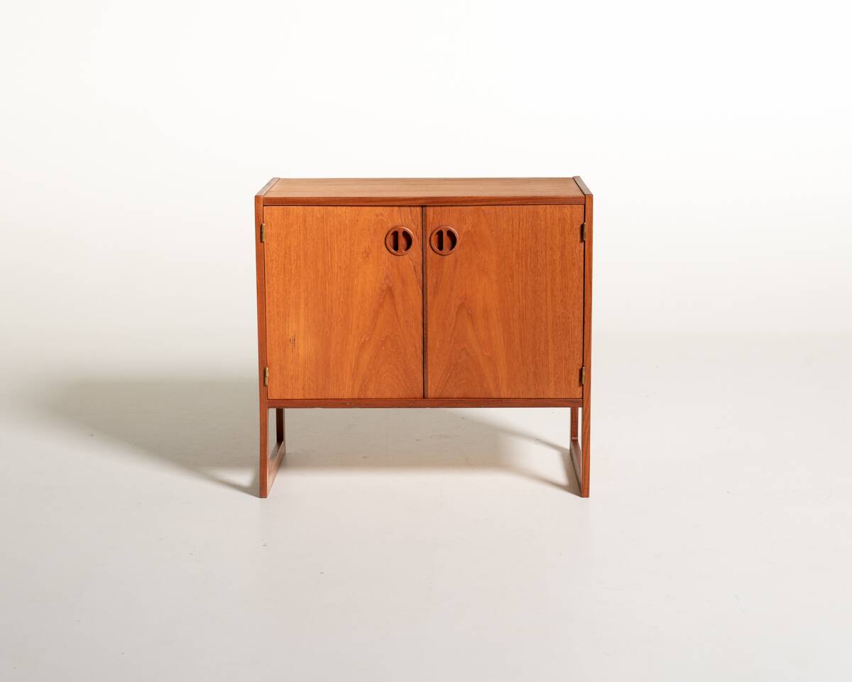 “Domino” Teak Cabinet by Arne Wahl Iversen, 1960s