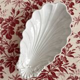 Antique porcelain shell ramekin dish