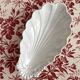 Antique porcelain shell ramekin dish