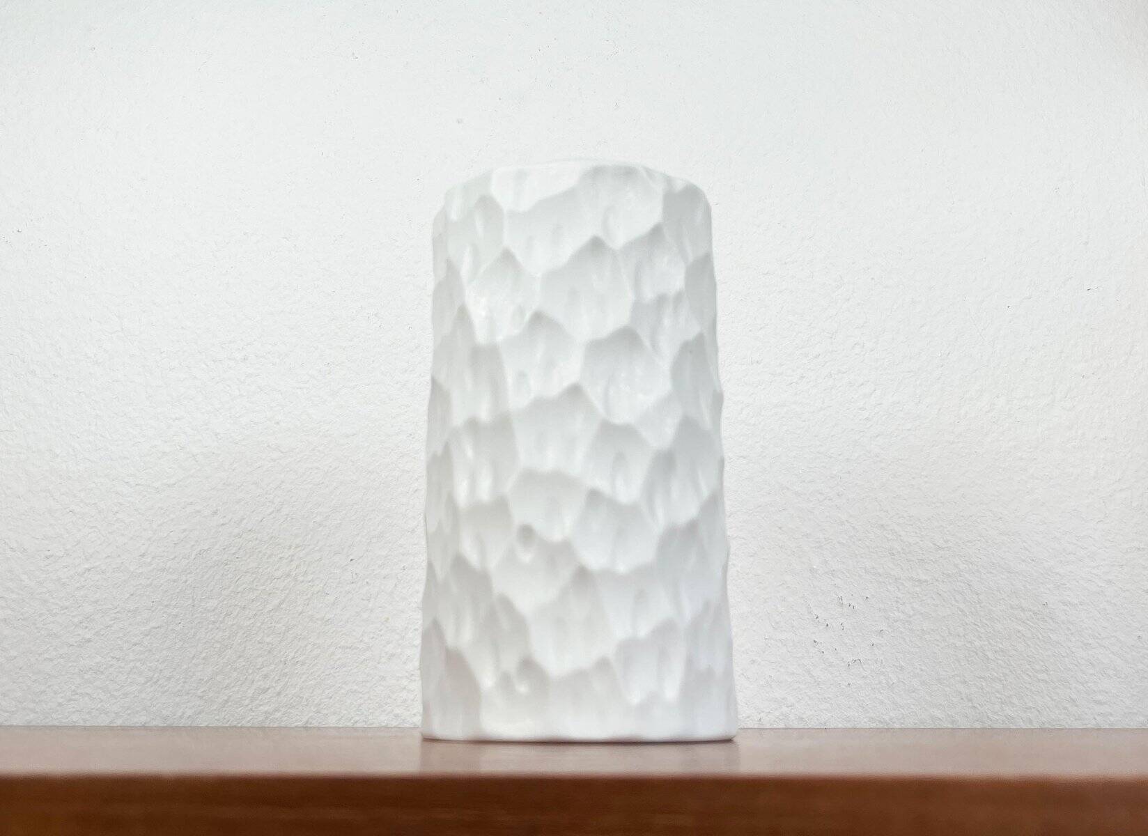 Vintage German minimalist porcelain vase by Thomas, 1970s.