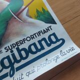 Affiche lithographiée chocolat Régibana