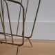 Gold metal magazine holder