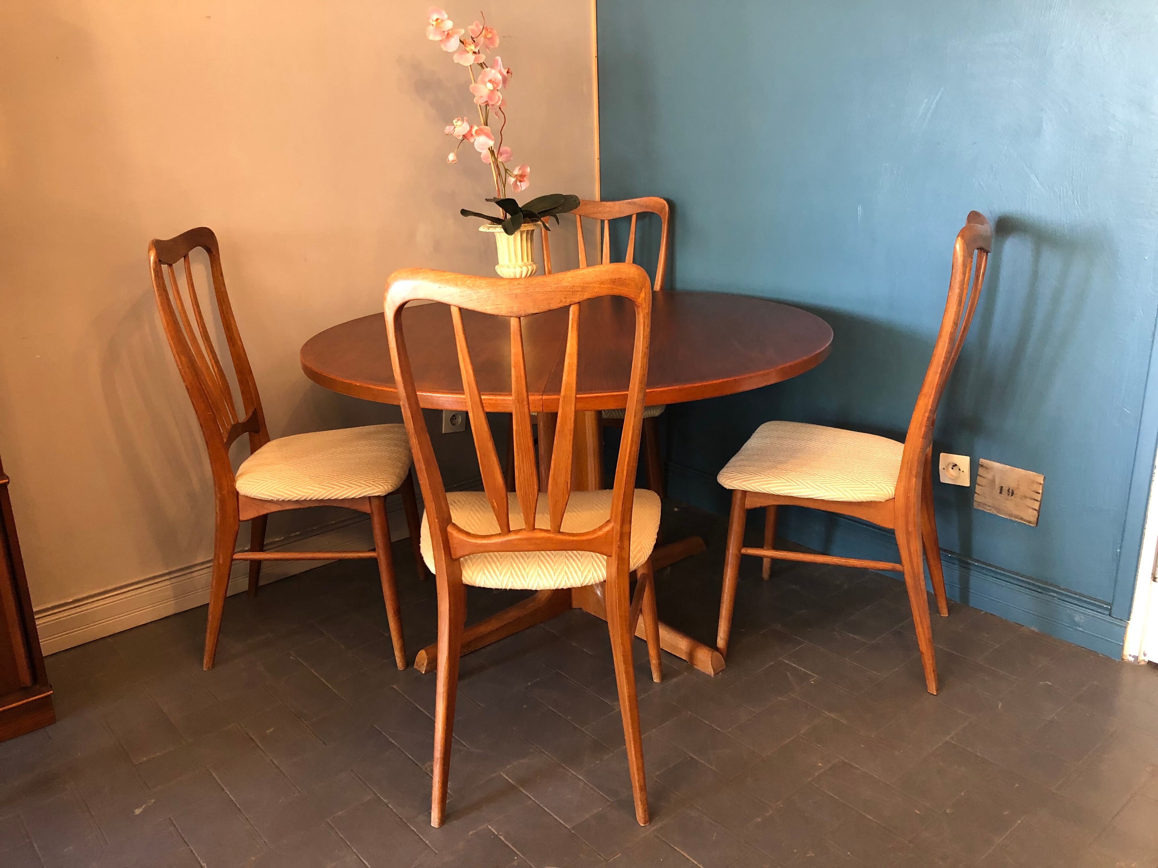 4 design chairs Niels Koefoed