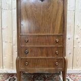 Secrétaire époque Art Déco en placage de noyer