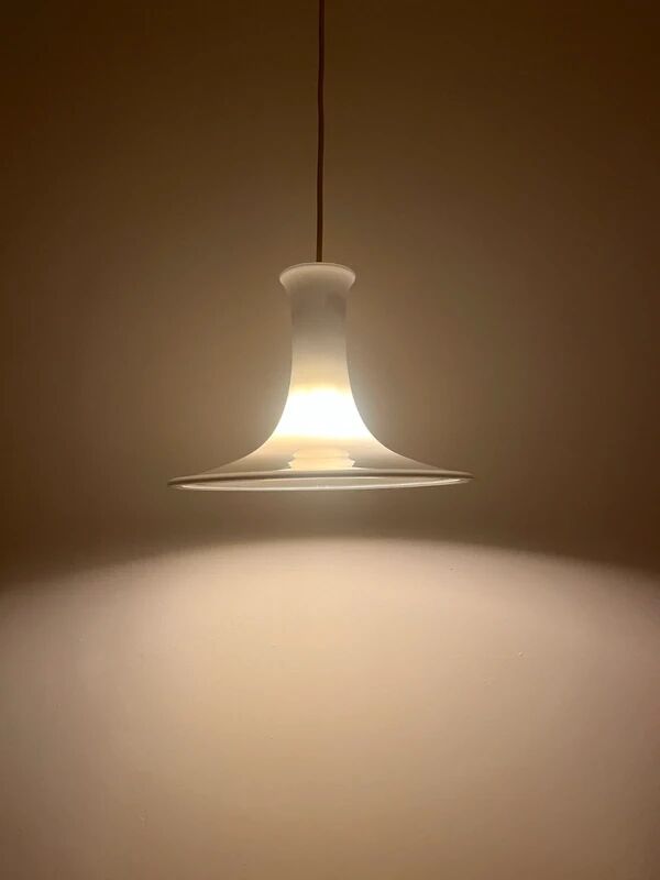 Vintage set of 2 Holmegaard Mandarin pendants - Michael Bang