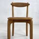 Oak Dining Chairs by Guillerme & Chambron