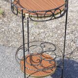 Table desserte range bouteilles