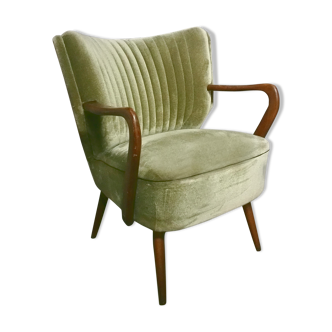 Chair vintage green 50-60 years