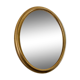 Oval Gold Mirror 1960 31x39cm