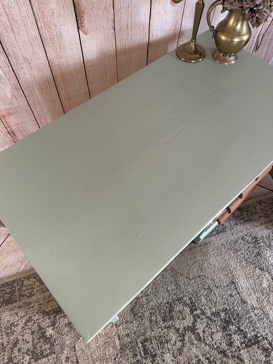 Small renovated vintage desk – 1950s – children's desk