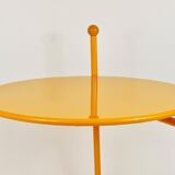 Post-modern side or coffee table by Tord Bjorklund, Memphis style, Sweden, 1980s.