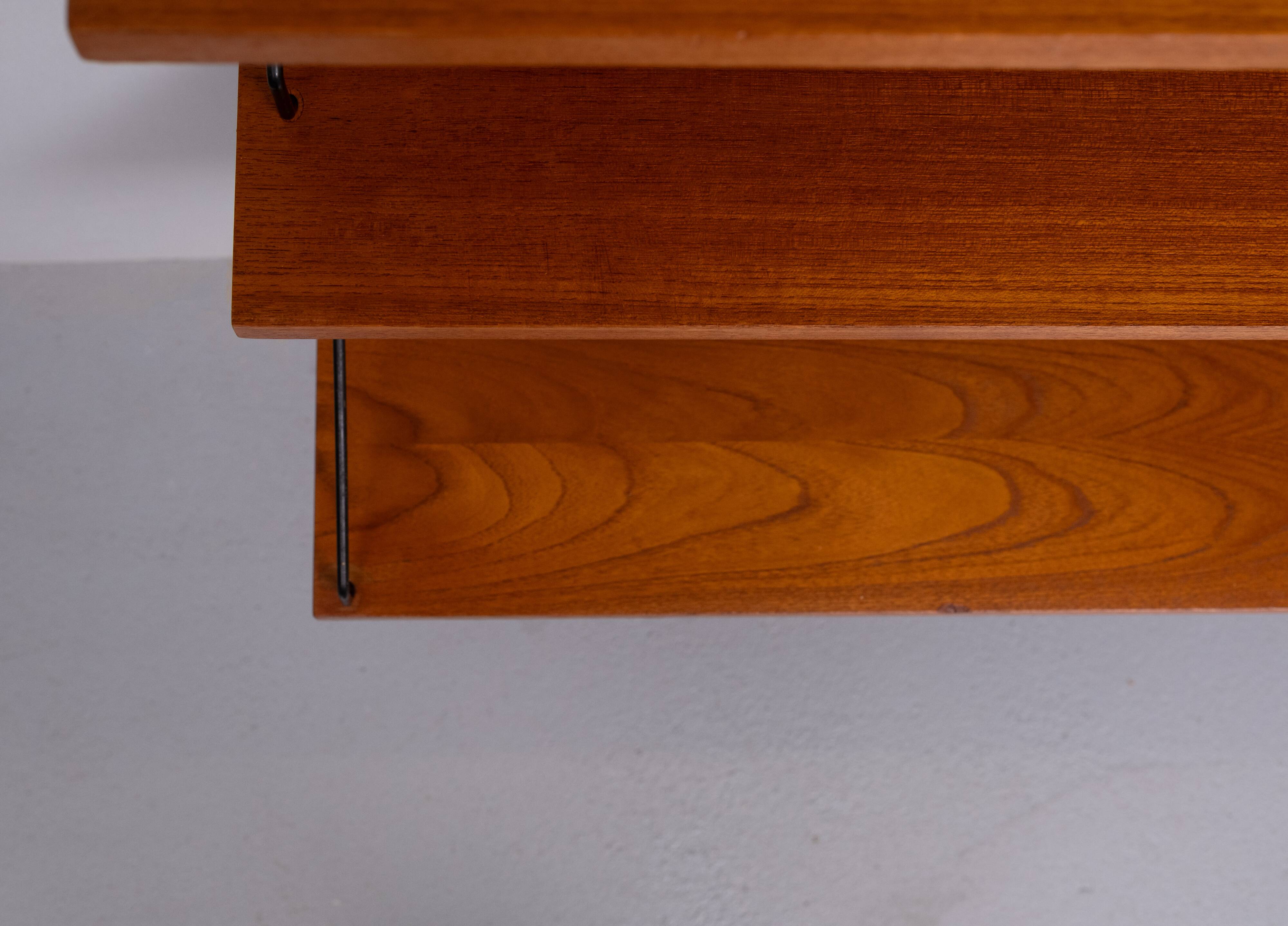 Poul Cadovius Teak Bookcase Shelves For Royal System 1960s