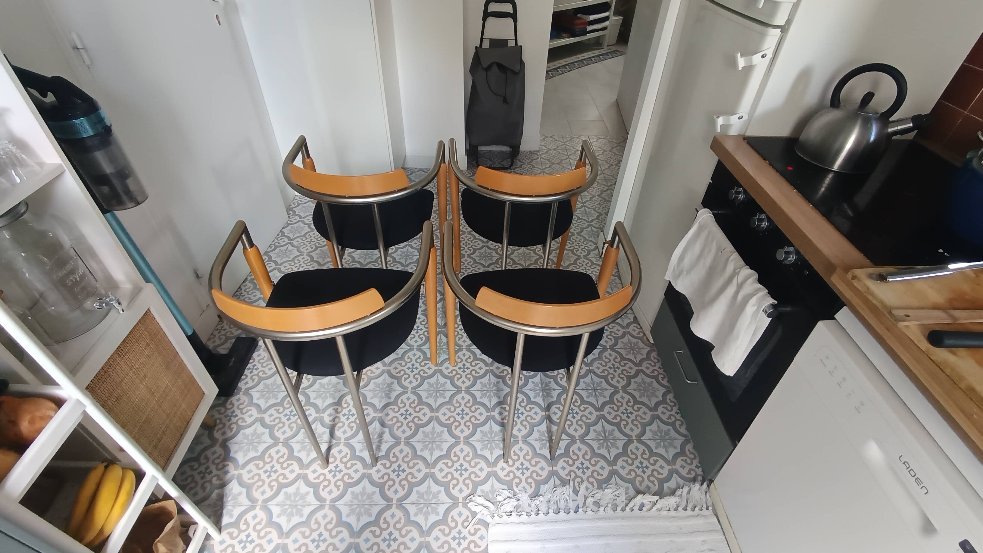 Chaises vintage Effezeta 80'S