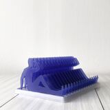 Blue vinyl storage 90s Peter Solomon Sally.