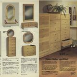 Vintage Ikea mirror from 1978 in solid pine