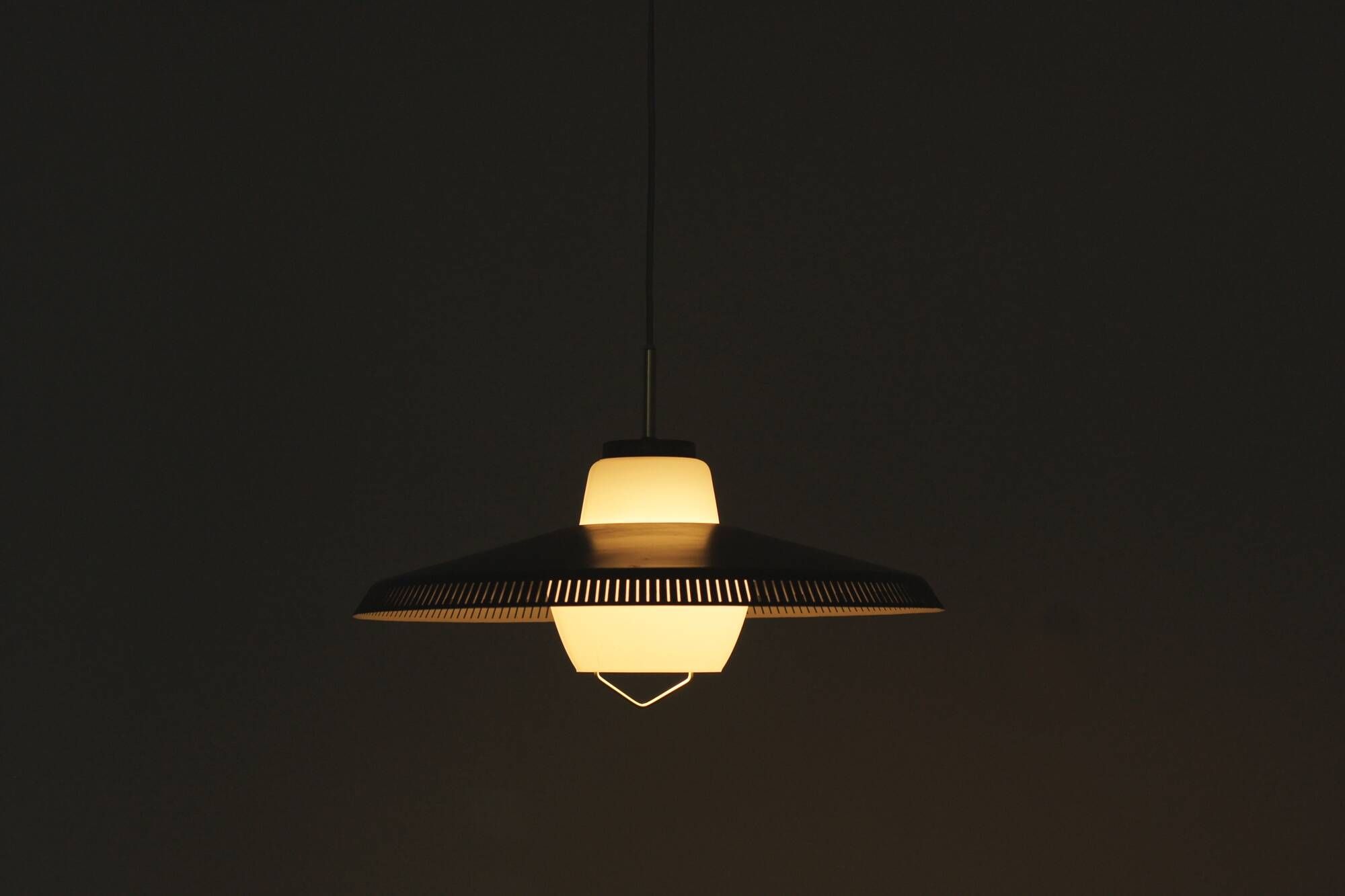 Model P415 Pendant Light by Bent Karlby for Lyfa, 1960s