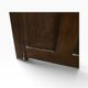 Bureau américain vintage en bois avec volet roulant
