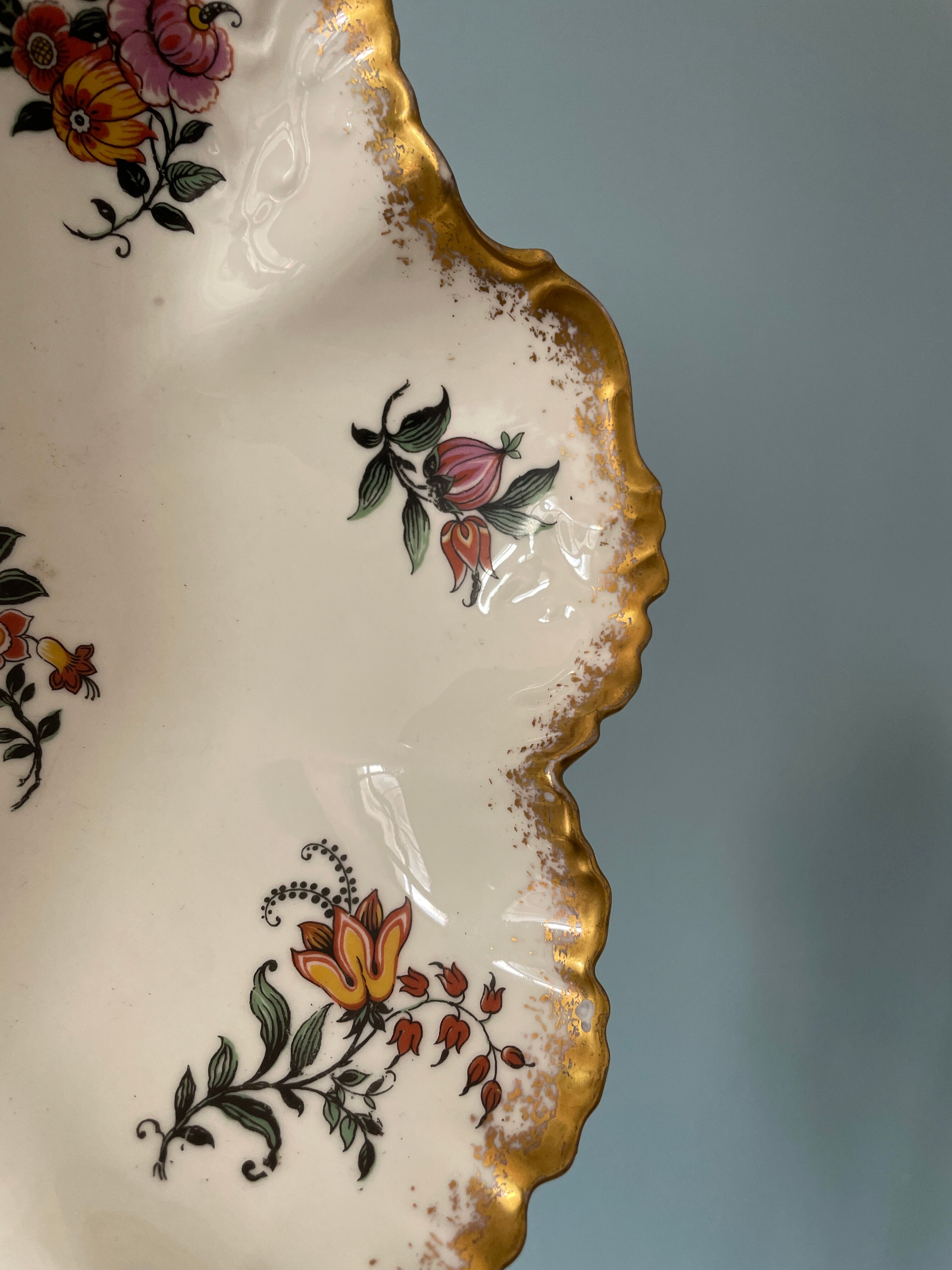 Antique Limoges porcelain cup