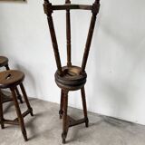 Oak bistro stools 1950