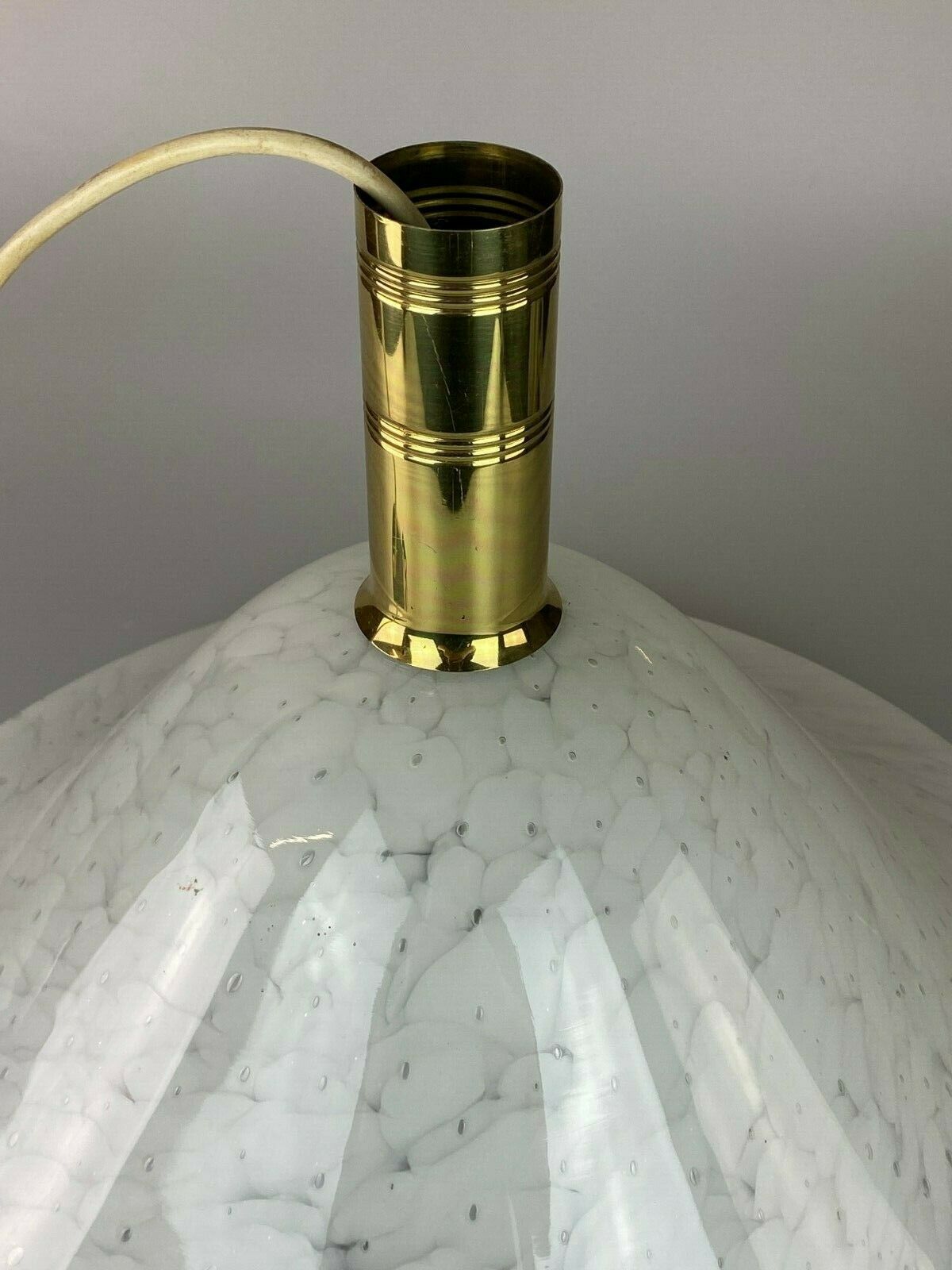 60s 70s Peill & Putzler hanging lamp ceiling lamp glass space design lamp