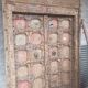 Very old Indian door from Rajasthan in functional teak.
