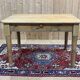 19th century English fir farmhouse table with one drawer