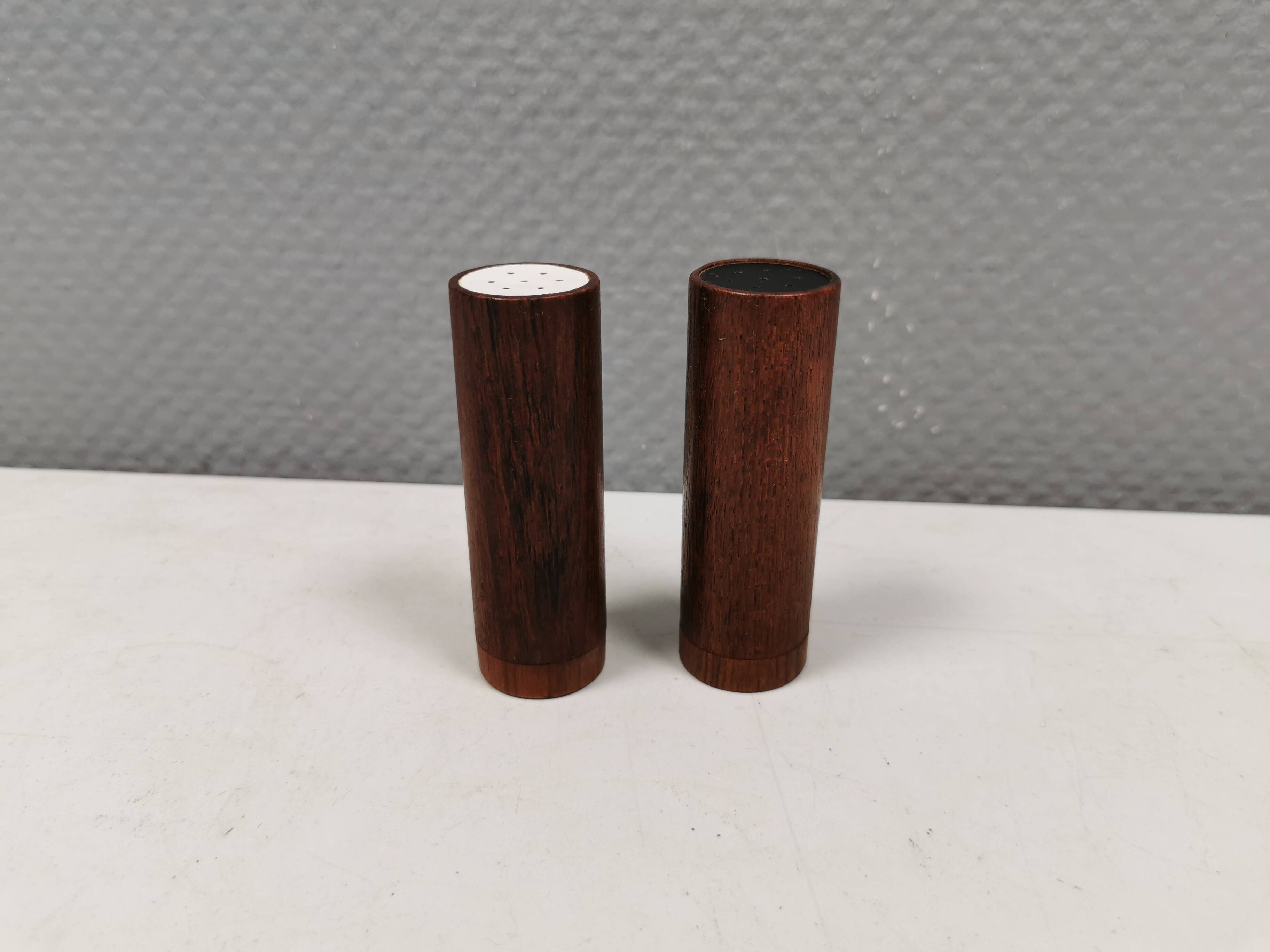 Very beautiful Salt and Pepper set from Danish Digsmed 1970s in teak.