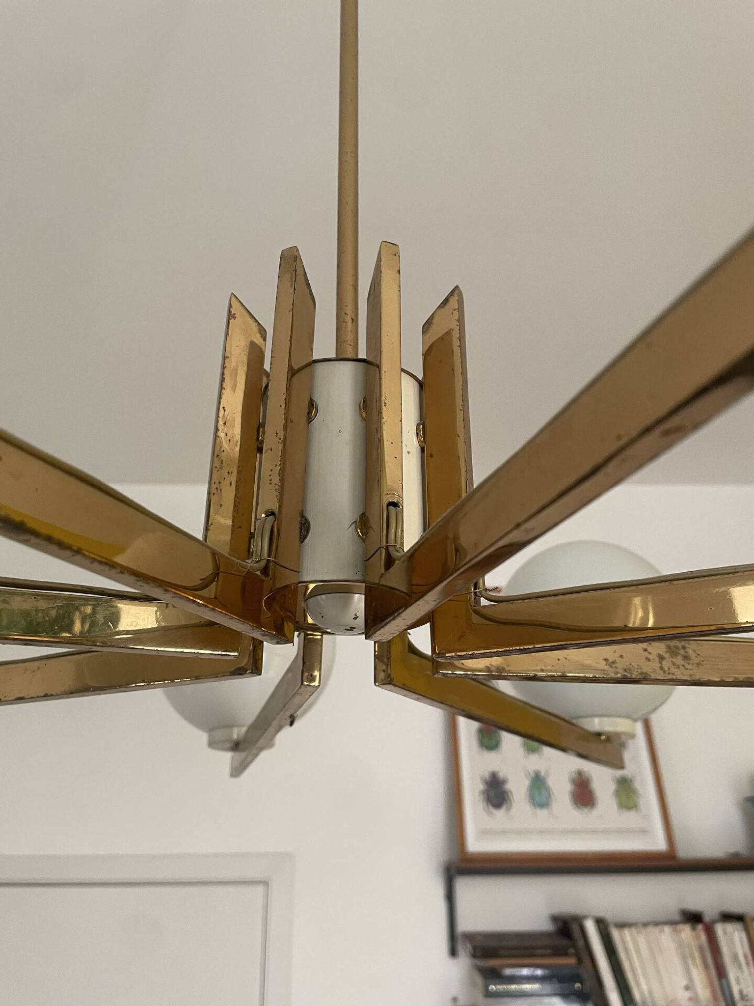 Vintage 8-branch suspension