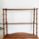 Etagère en bois ciré