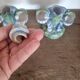 Pair of Keller Guerin salt shakers