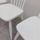 Série de 6 chaises de bistrot vintage