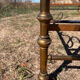 Antique brass bed with bars – Napoleon III style