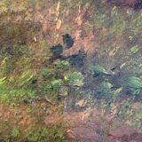 The herd. oil on canvas xixth j Paris