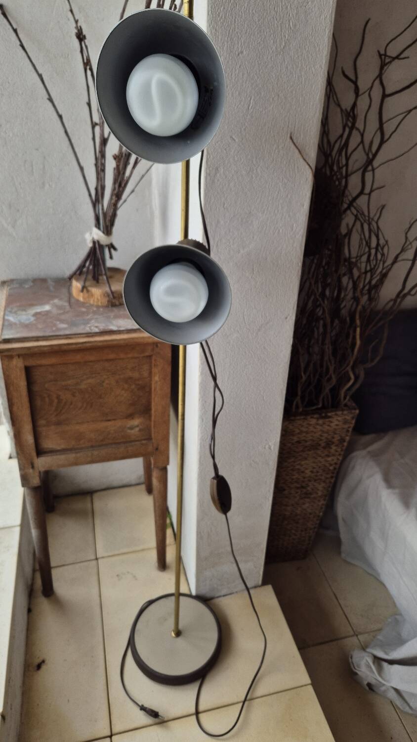 1960s spotlight floor lamp