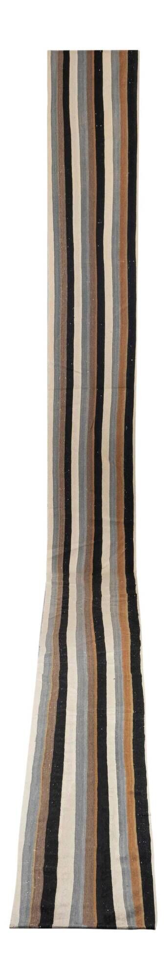 Vintage Turkish hallway rug 55x770 cm