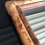 Tiger bamboo mirror 28x34cm