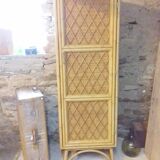 Wardrobe clear rattan