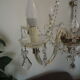 Chandelier with 6 lights and pendants