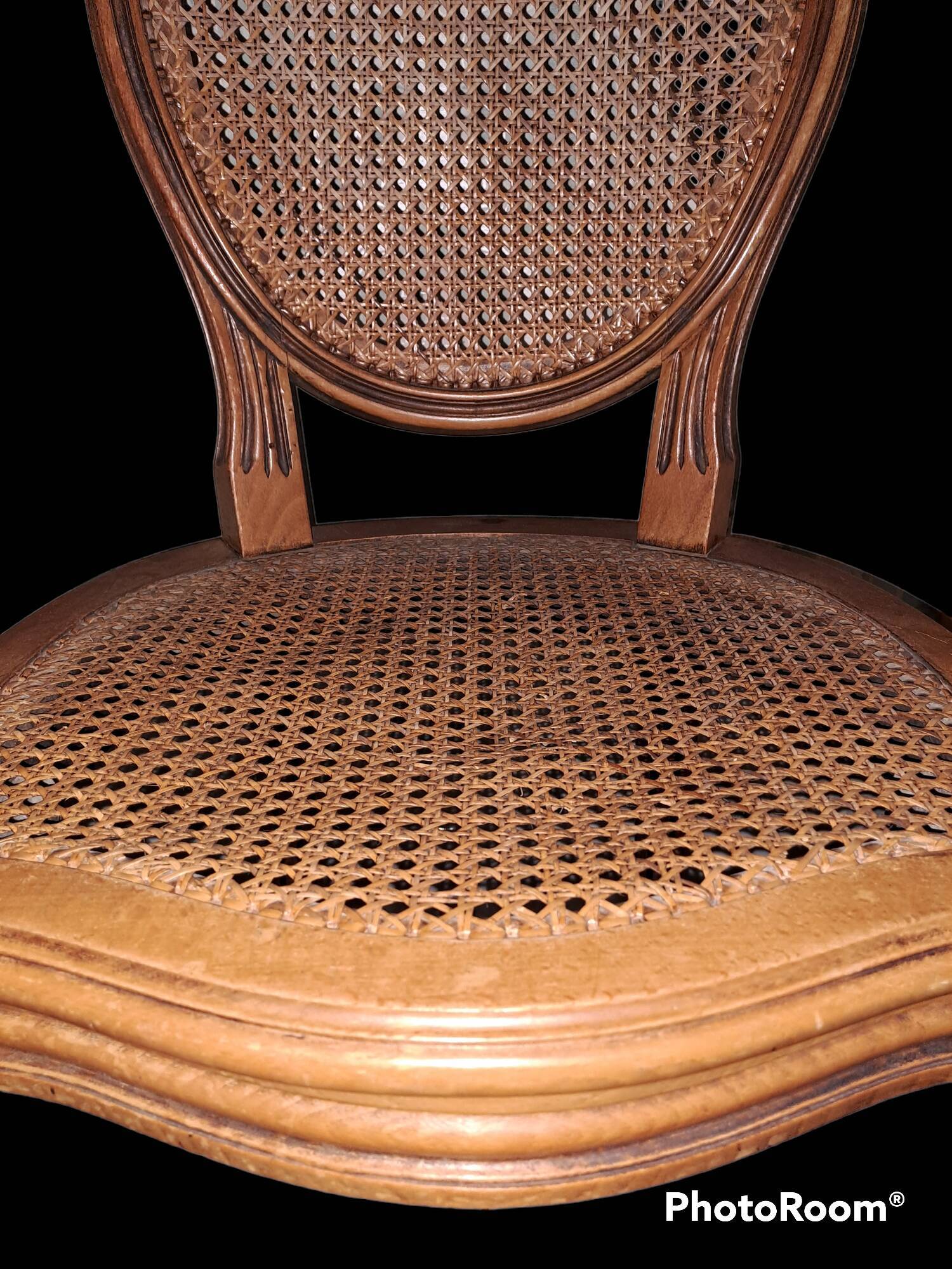 2 chairs from the Louis XVI period