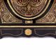 Antique boulle chest of drawers from the mid-19th century, France.