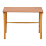 Swedish teak sofa side table