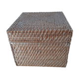 Rigid wicker/bamboo box