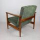 Green Olive GFM-142 Armchair attributed to Edmund Homa, 1970s