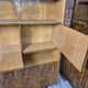 Restored Mid-Century Tapered Highboard Bar Cabinet  in Walnut & Mahogany
