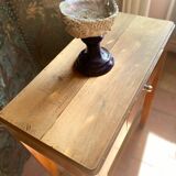 Small walnut console from the Art Deco period