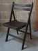 Vintage wooden folding chair