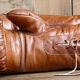 Pair of decorative leather boxing gloves