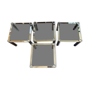 tables basses en verre