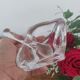 Daum crystal ashtray and its pestle - 50s