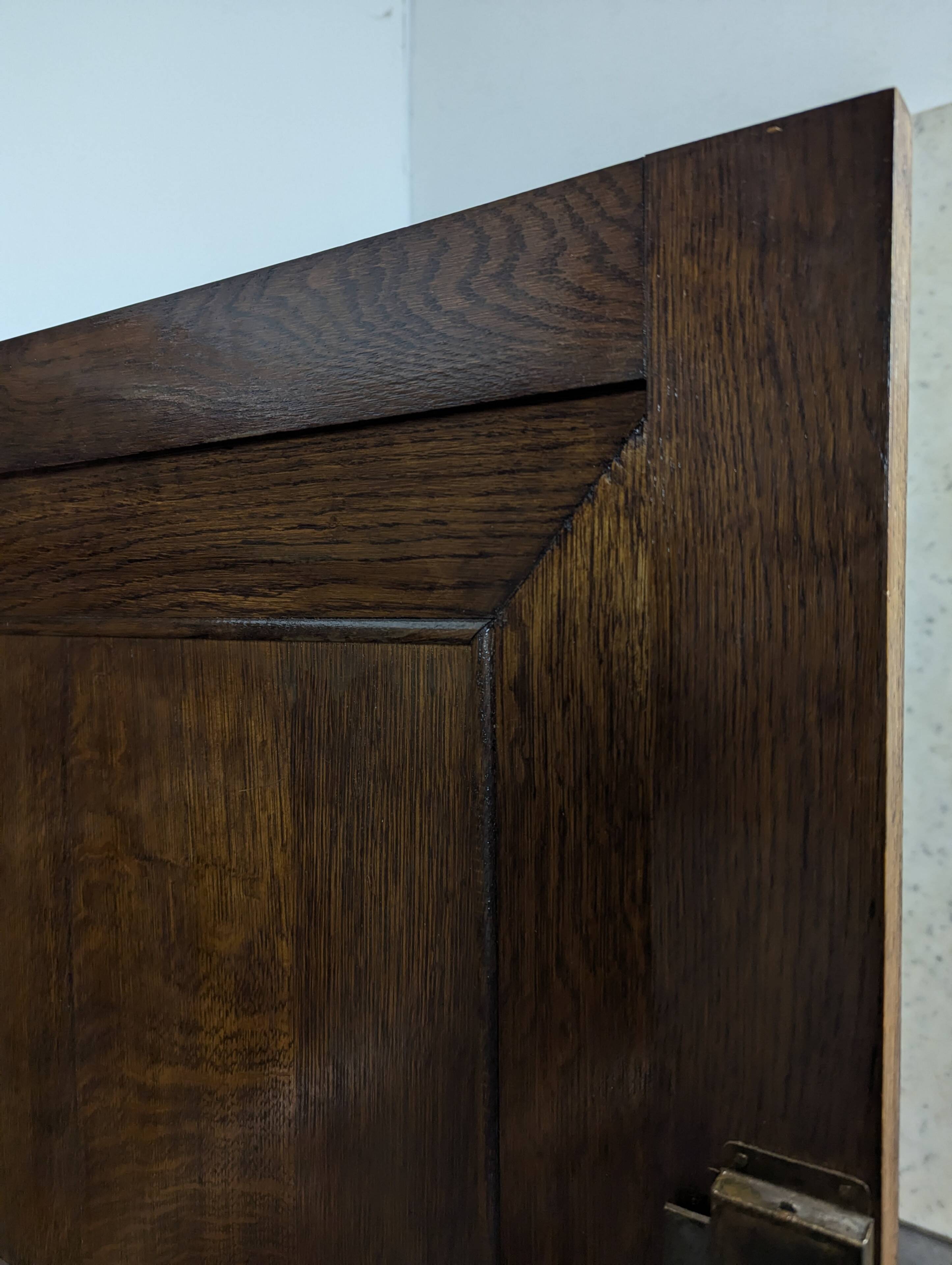 Brutalist sideboard in the spirit of Dudouyt.